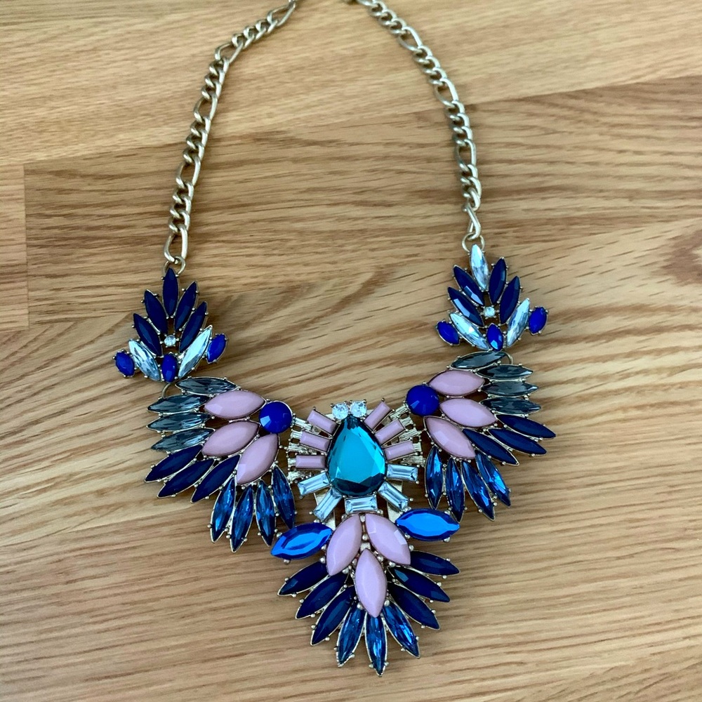 Chunky Jeweled Necklace
